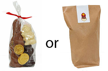 Saint Nicholas eco friendly, environmentally friendly packaging